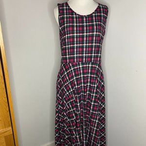 NWT Agnes & Dora Plaid Tank Dress